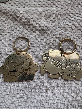 Vintage key rings